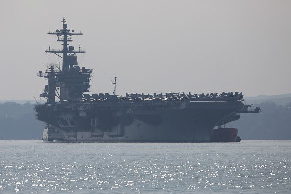 The USS Theodore Roosevelt.