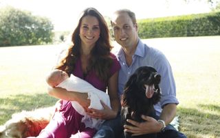 Prince William, Catherine Duchess of Cambridge and Prince George