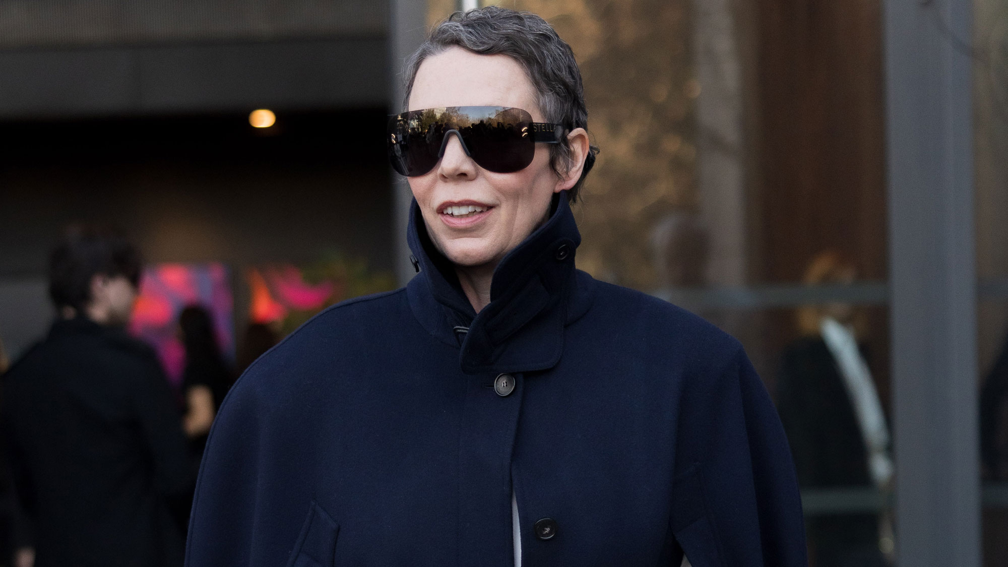 Olivia Colman wears a 2026 shoe trend