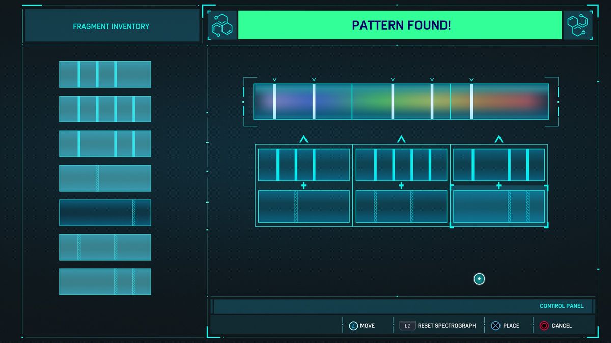 Spiderman Spectrograph solution B62