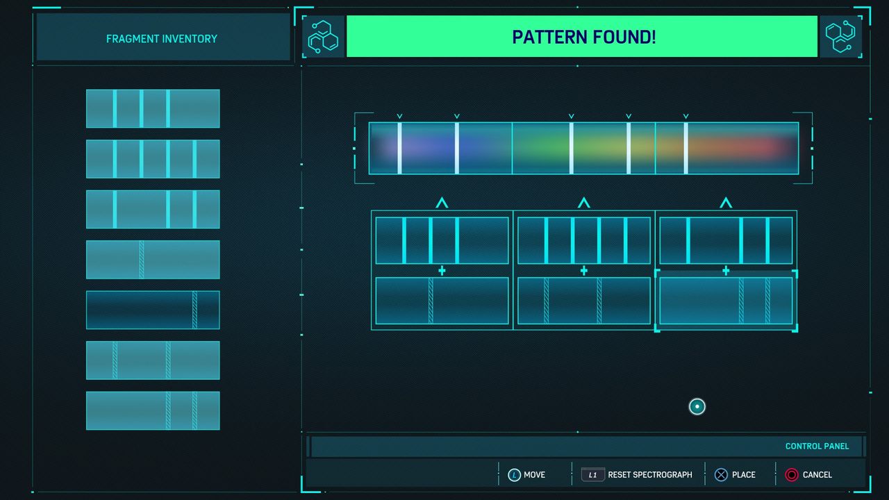 Spiderman Spectrograph solution B62
