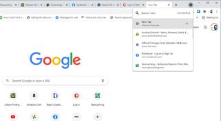 Search Tabs Leader