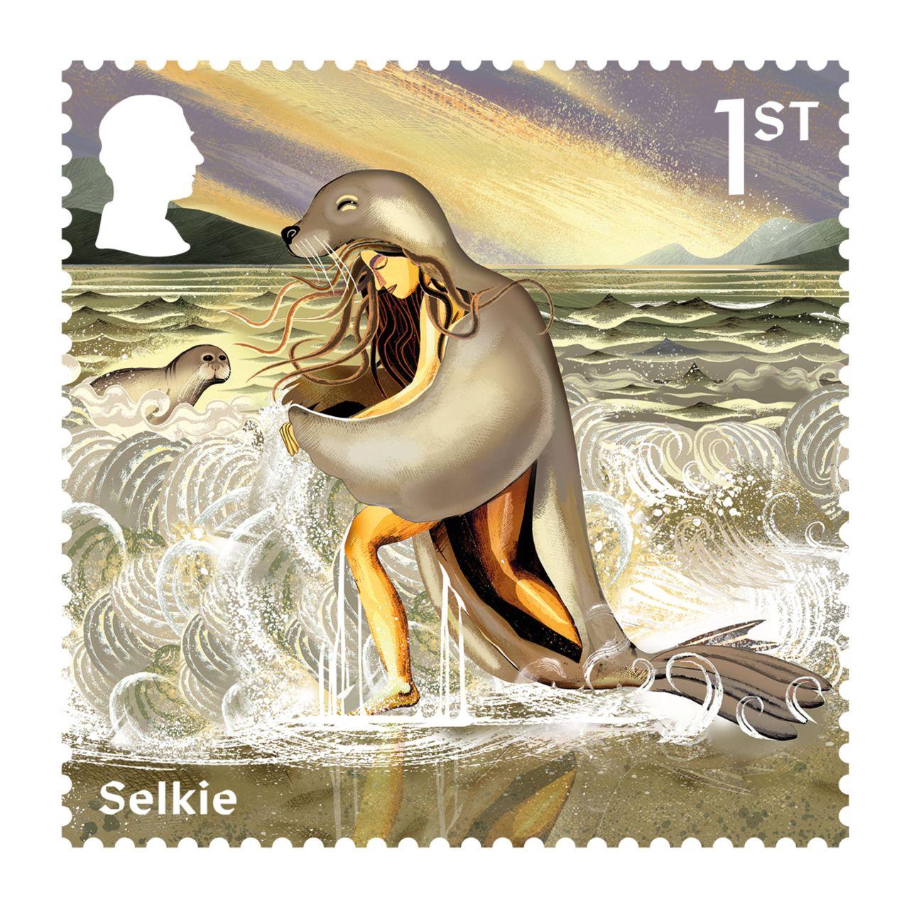Royal Mail mythical stamps