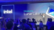 The introduction of the Intel Lunar Lake SoC at a Taiwan Intel event