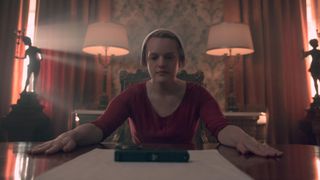 Elisabeth Moss in Season 3 of "The Handmaid's Tale" on Hulu.