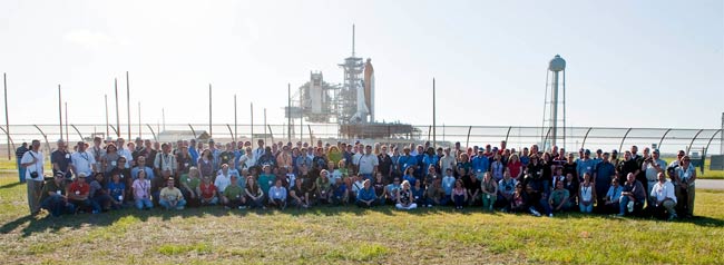 Space Shuttle Lovers Flock to Final Flight of Atlantis