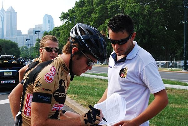 Some papers to sign before the start