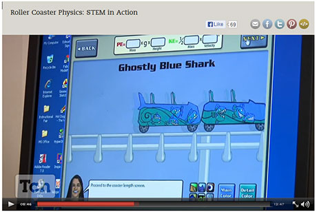 From the Classroom: Best Tech Practice Video of the Week - Roller Coaster Physics