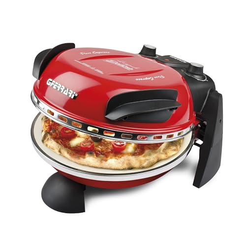 G3 Ferrari G10006 Delizia Pizza Oven - 1200w in Red