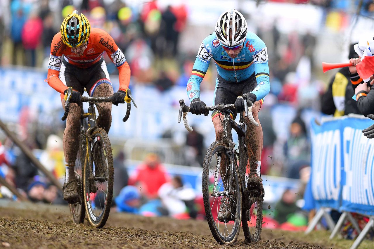 Sven Nys (Belgium) and Corne van Kessel (Netherlands)