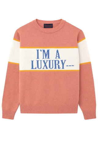 .Rowing Blazers Gyles & George Men's 'I'm a Luxury' Sweater