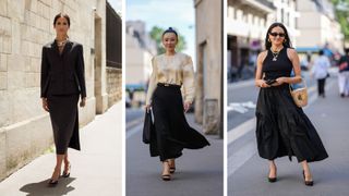 what to wear to a funeral black skirt