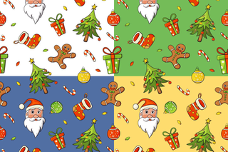 Cartoon Christmas designs