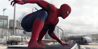 Spider-Man in Civil War's airport battle