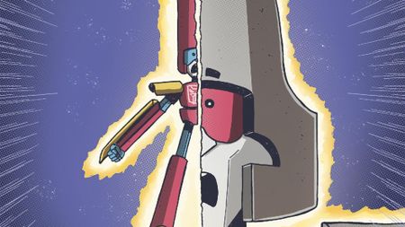 Ballpoint side-by-side with Megatron