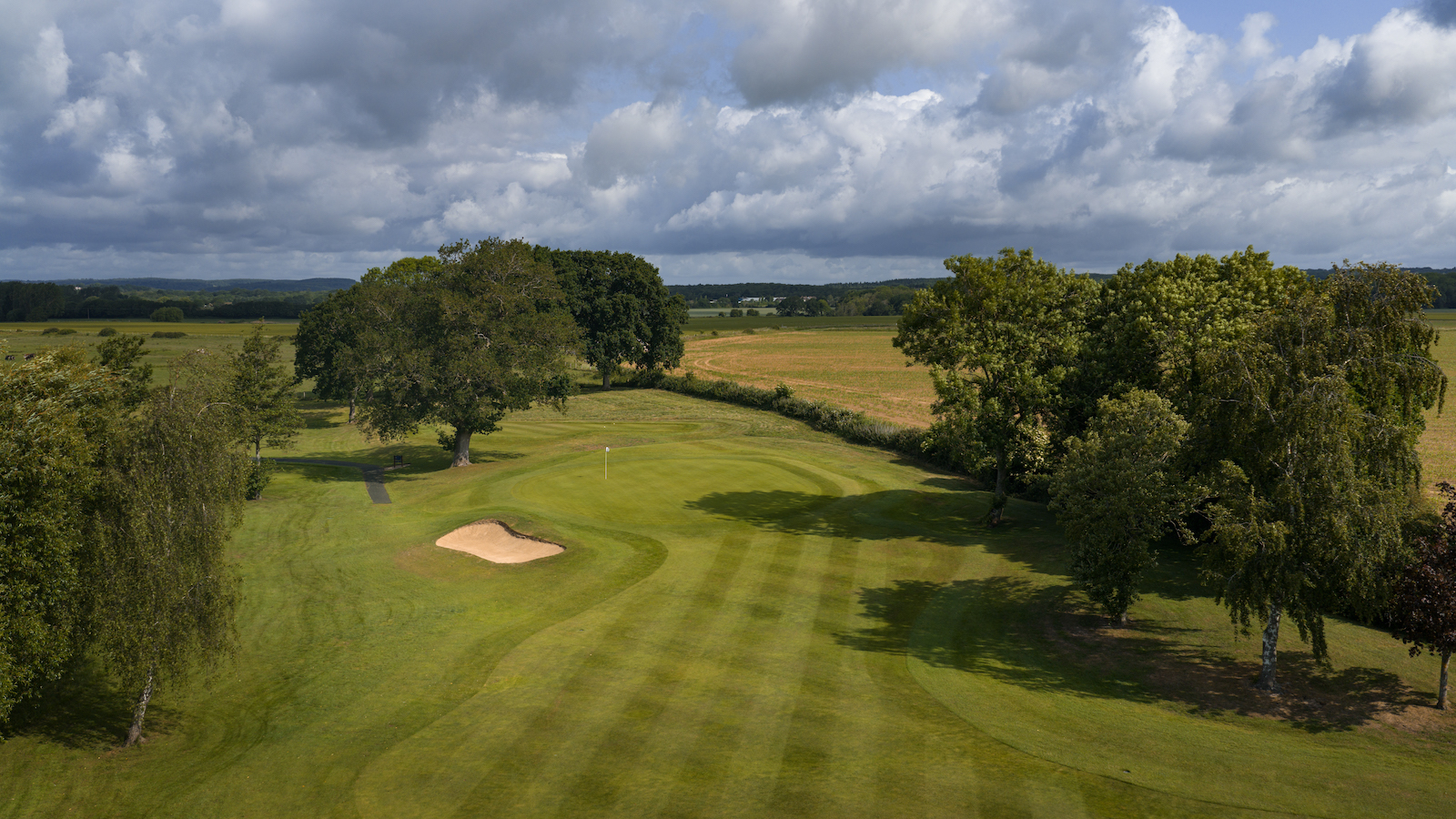 The 1st hole at Ham Manor