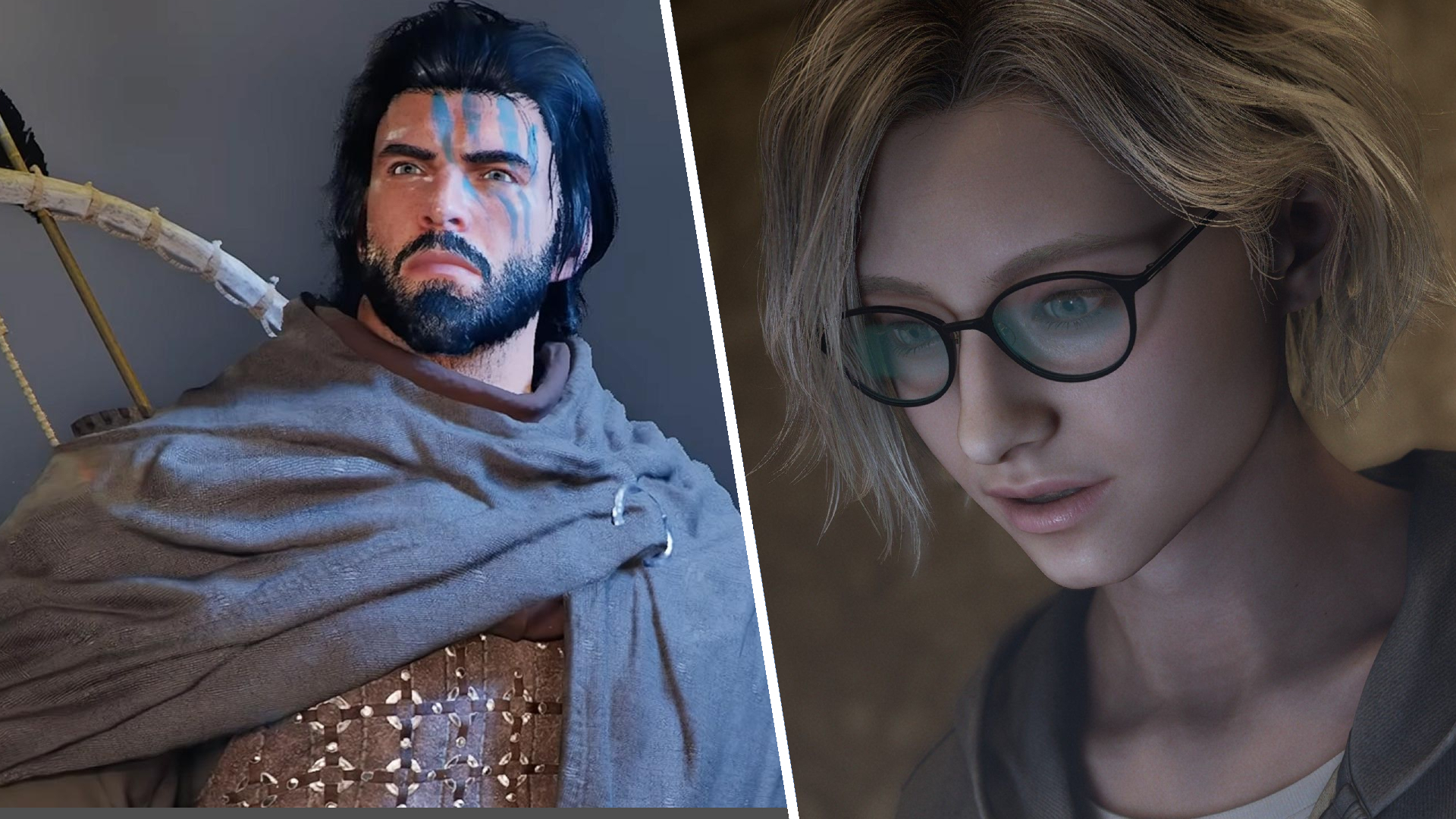 Kliff and Grace from Crimson Desert and Resident Evil Requiem respectively.