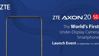 ZTE Axon 20 5G to be launched on Sep.1 2020