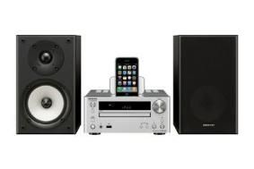 ONKYO CD iPod プレーヤー Onkyo CS-245 Compact System (RDS, CD/MP3 Player, 15 Watt, Apple