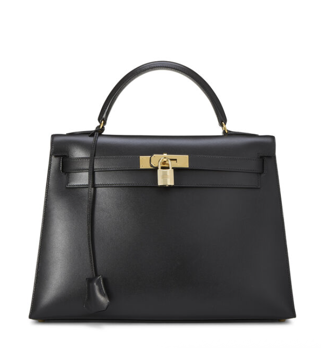 Herm&amp;egrave;s, Black Box Kelly Sellier 32