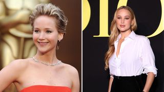 jennifer lawrence hair transformation - before and after photos