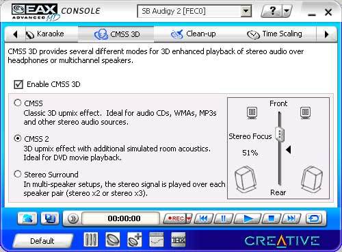 creative audio console download audigy 2 zs driver