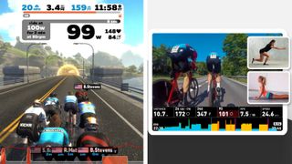 Zwift vs Sufferfest