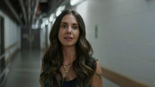 Alison Brie as Amy in Apples Never Fall
