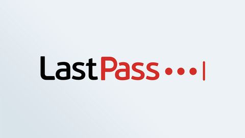 LastPass logo on a blue background