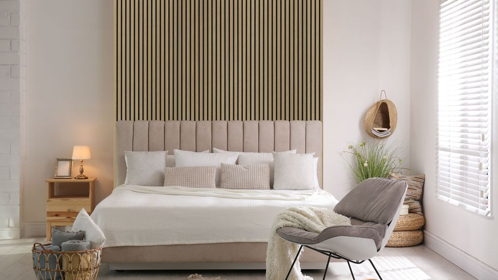 13 bedroom wall panelling ideas for your sleeping space | Homebuilding