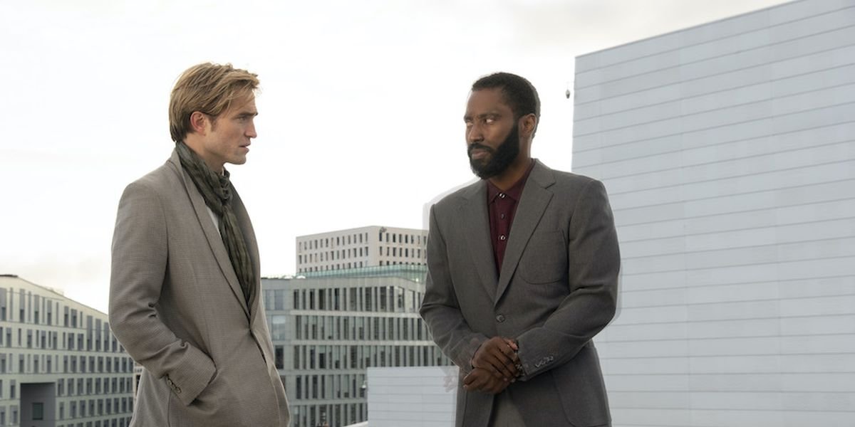 Robert Pattinson and John David Washington in Tenet