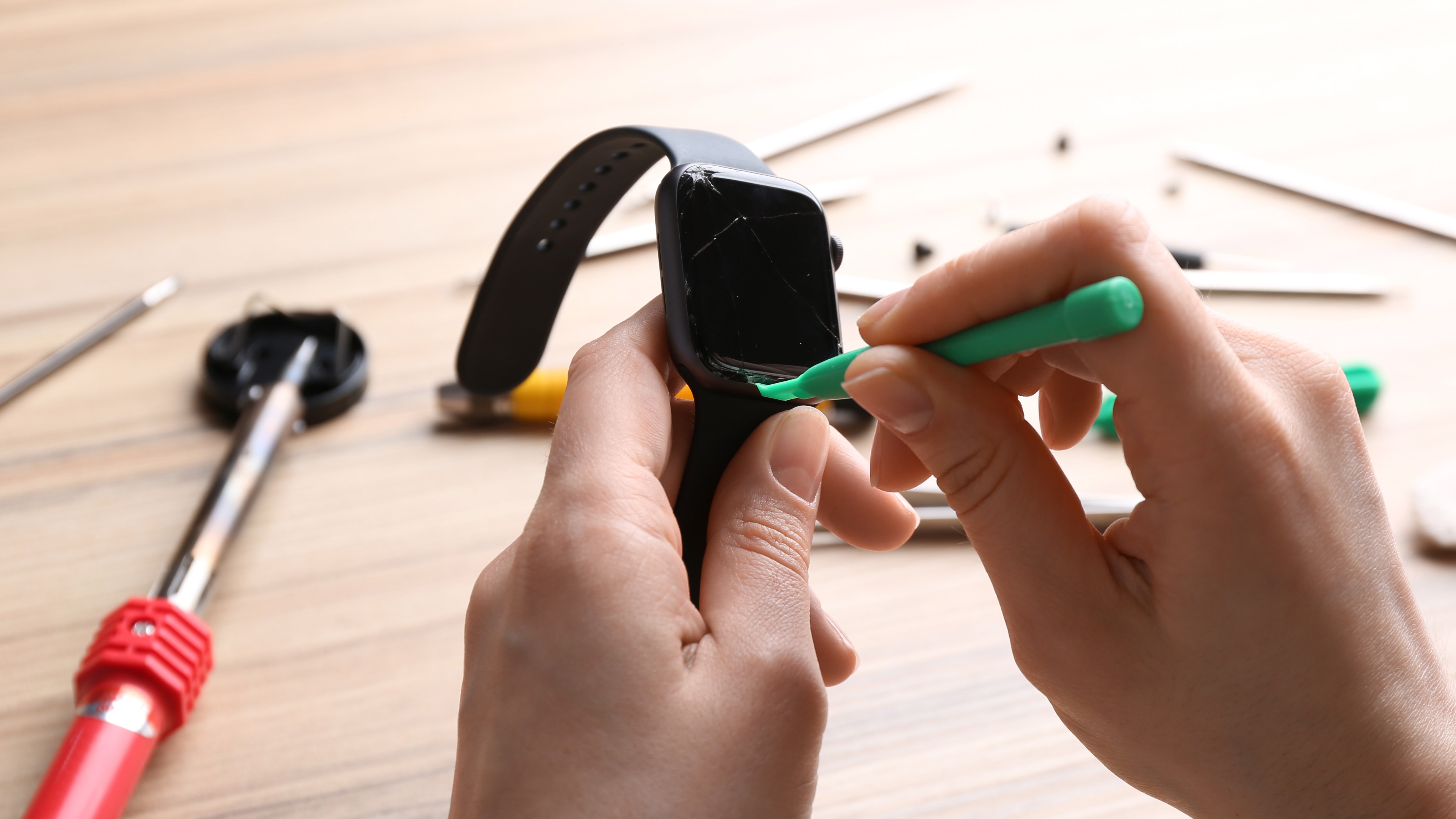 Fitness tracker repair