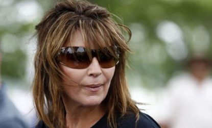 Sarah Palin at the D.C. motorcycle tour in May 2011