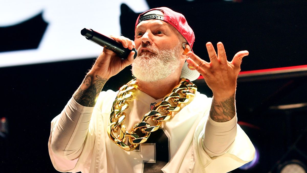 Fred Durst on stage