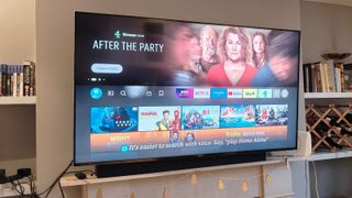 The Amazon Fire TV Omni Mini-LED 55-inch.