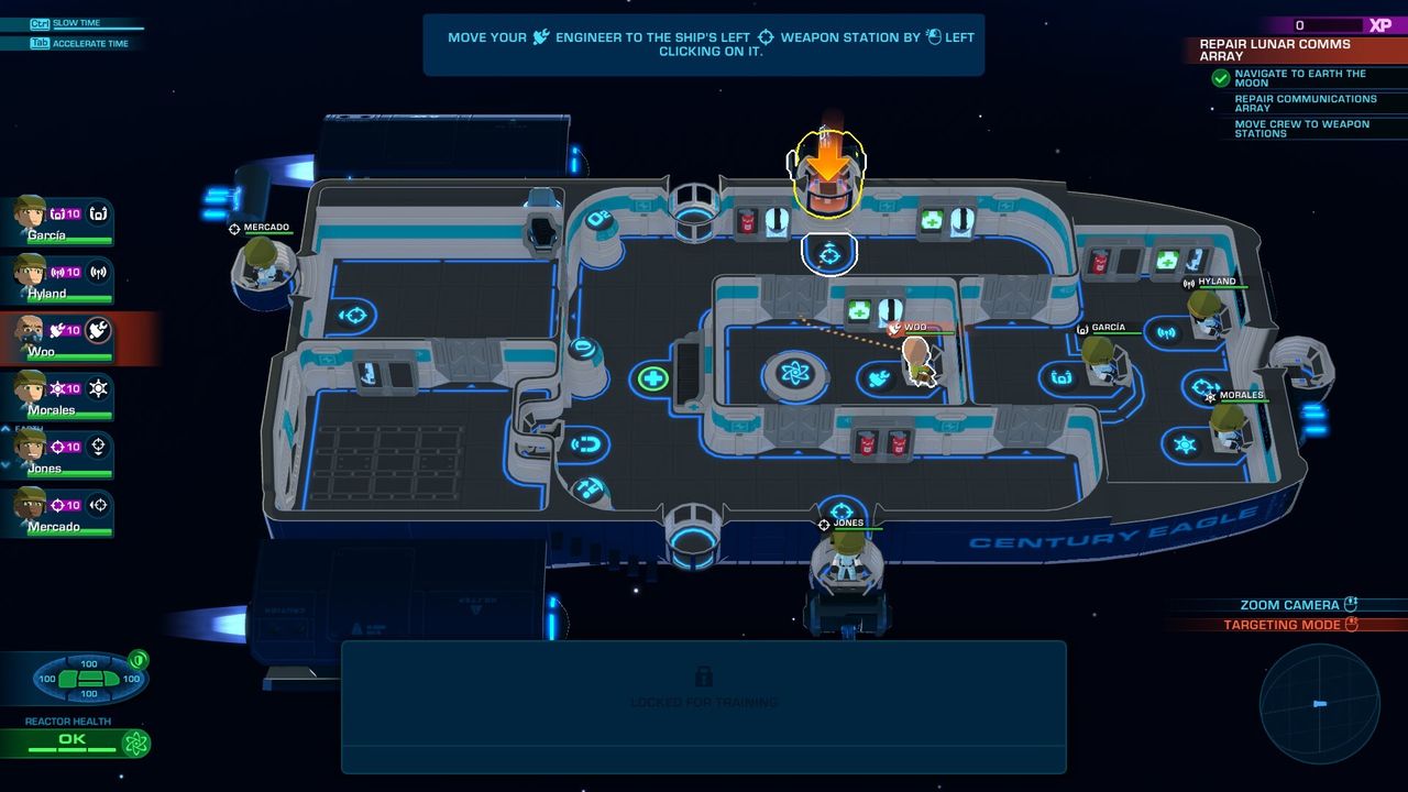 In "Space Crew," you take command of a United Defense Force ship to explore space and face the alien Phasmid menace. The crew management game launches Oct. 15, 2020.