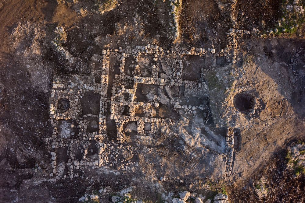 Ancient Israeli farmhouse