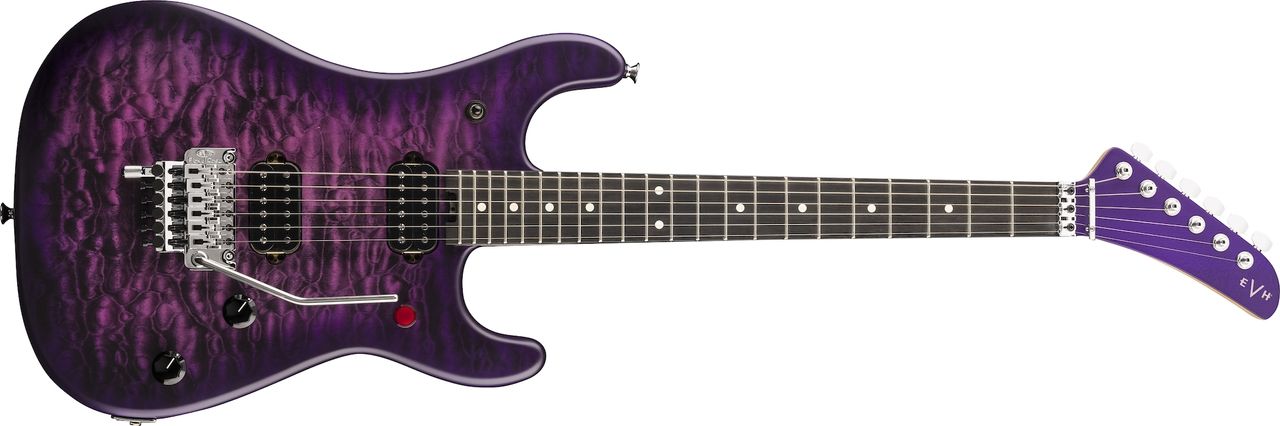 EVH 5150 Series Deluxe &ndash; Quilt Maple Top, Ebony Fingerboard, Purple Daze