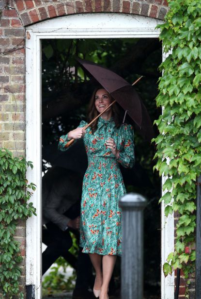 duchess of cambridge garden rain