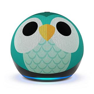 Echo Dot Kids (5th Generation, 2022 Release) | Wi-Fi and Bluetooth Smart Speaker With Alexa | Designed for Kids, With Parental Controls | Owl