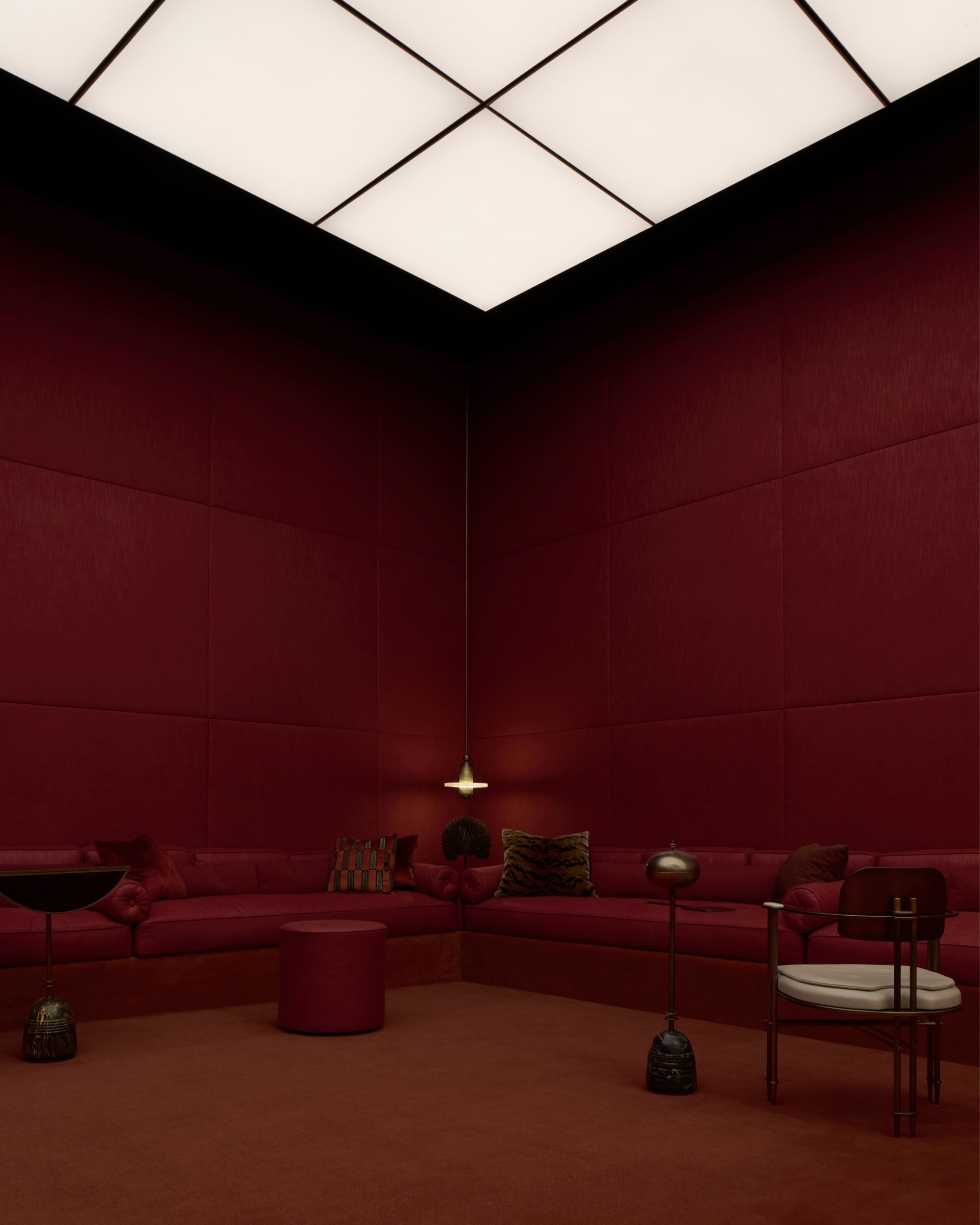 Apparatus transforms its flagship into the Red Room | Wallpaper