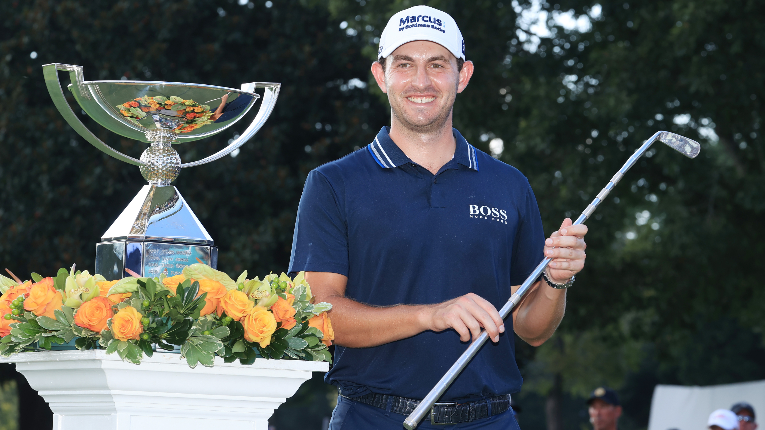 Patrick Cantlay with the Calamity Jane putter