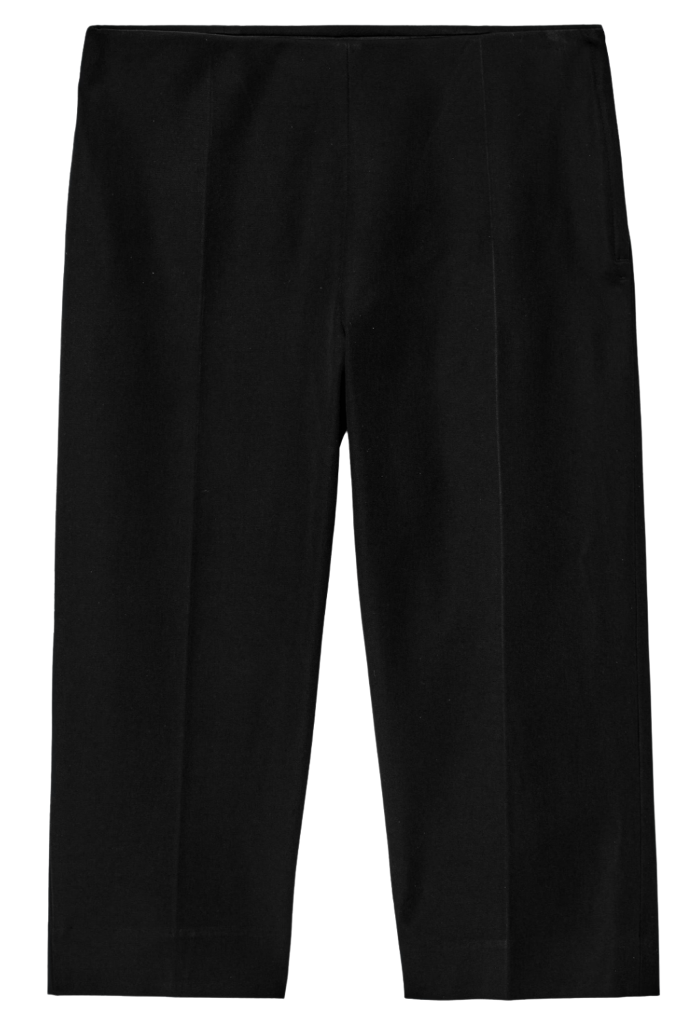 Cotton-Blend Capri Trousers