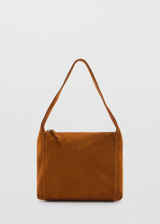 Suede Shoulder Bag