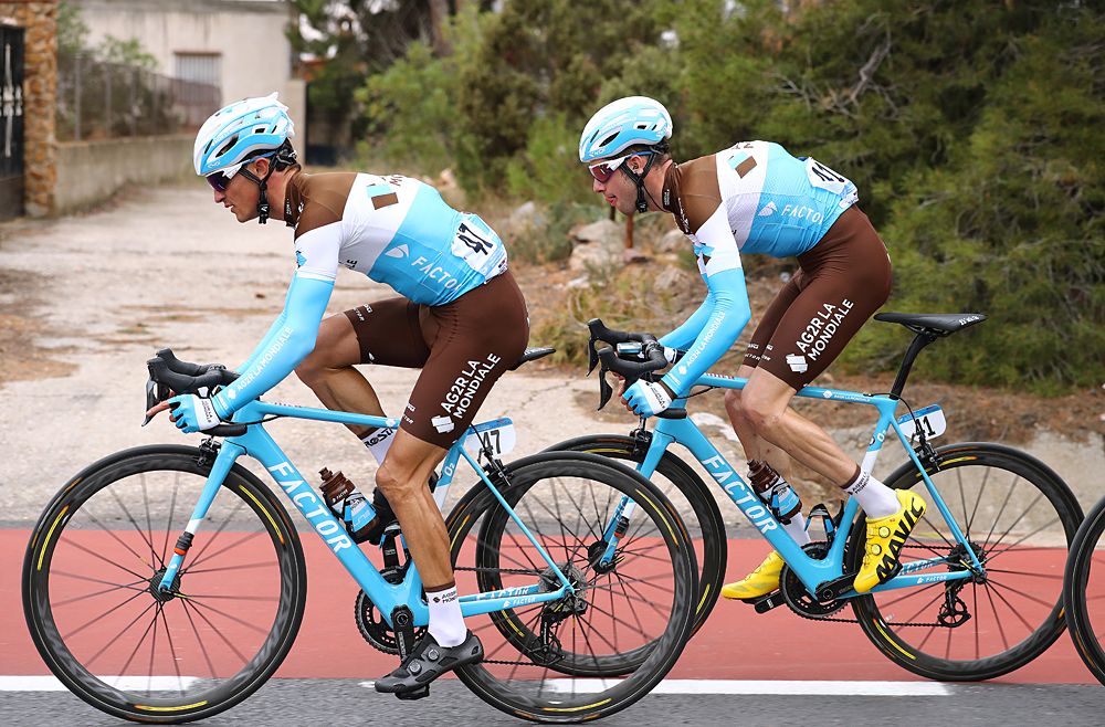 AG2R La Mondiale lead the pack