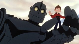 An image from The Iron Giant movie