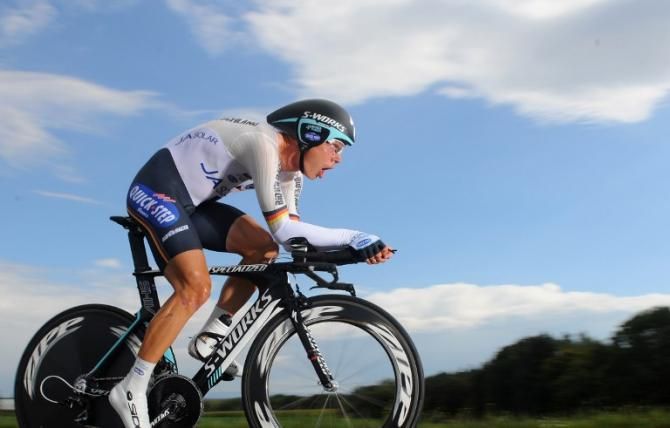Tony Martin powers to gold in the men's time trial world championship.