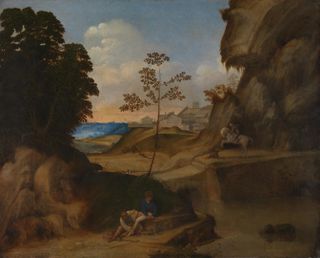 Giorgione's painting Il Tramonto (The Sunset)