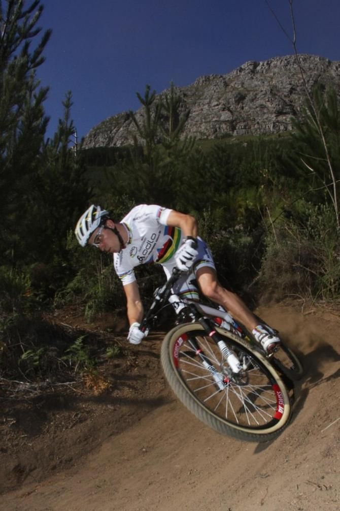 Swiss national champion Nino Schurter (Scott-Swisspower MTB Racing) has been in scintillating form in 2013 with three of the five World Cup crowns to his name.