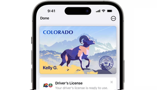 Colorado ID card in Apple Wallet